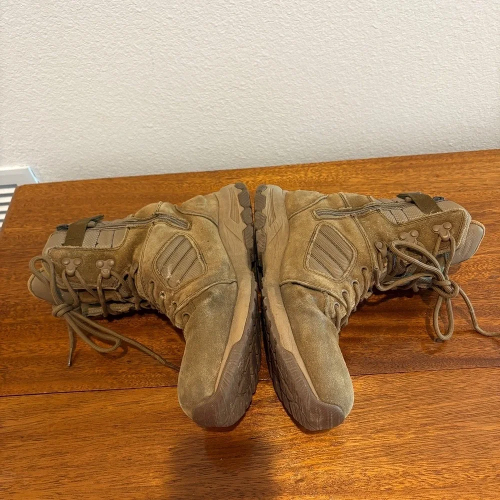 Magnum Response 8.0 7201 Men's Tactical Military Duty Work Boots Side Zip Tan 9D
